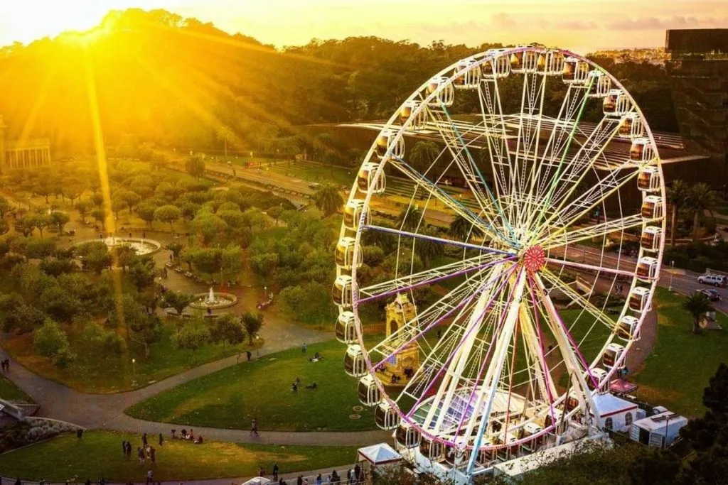 Skystar Wheel - điểm tham quan San Francisco