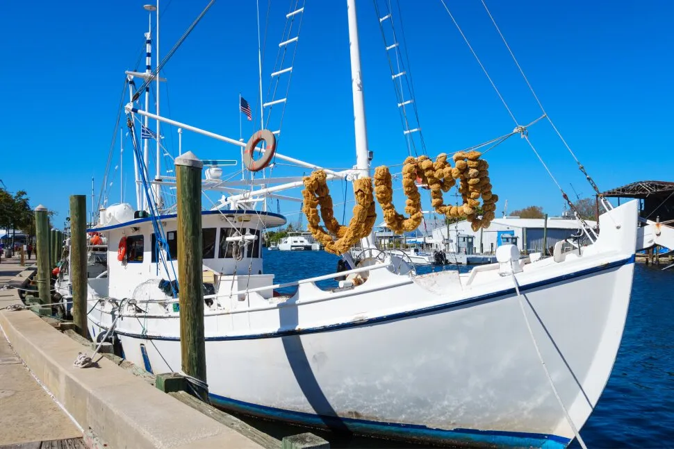 Bến tàu bọt biển ở Tarpon Springs