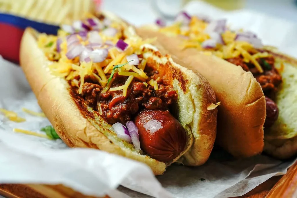 Hot Dog phô mai ớt