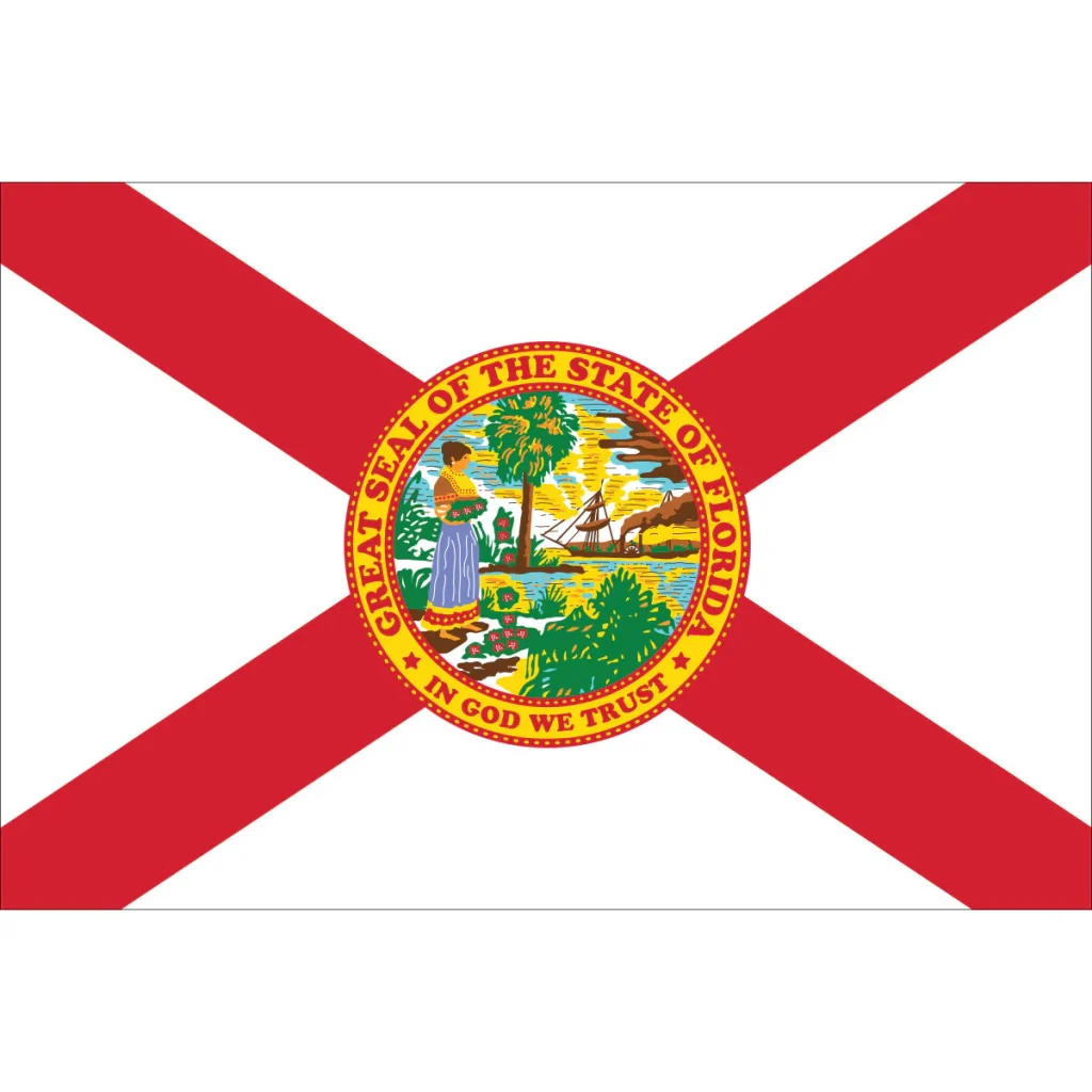 Lá cờ của tiểu bang Florida