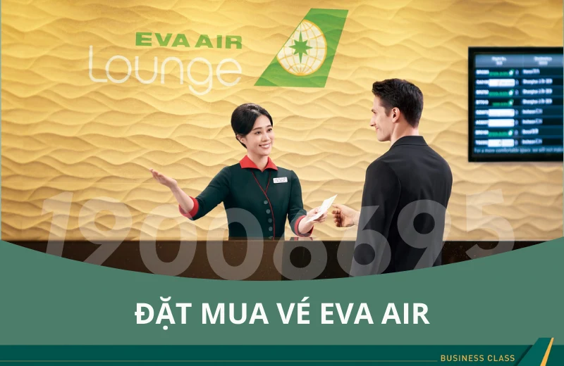 Đặt mua vé EVA Air