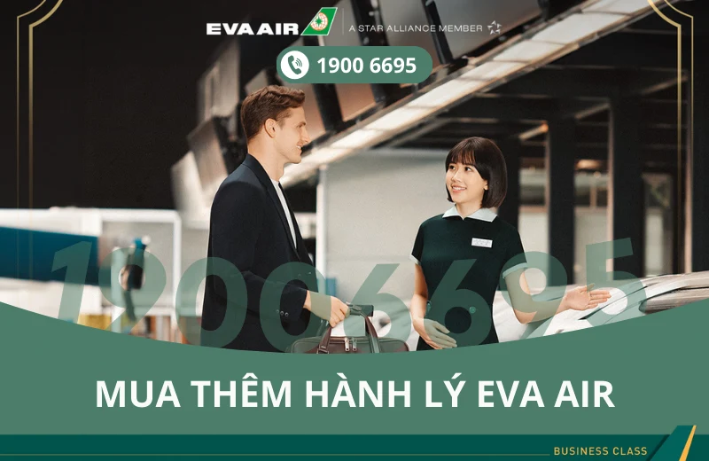 Mua hành lý EVA Air